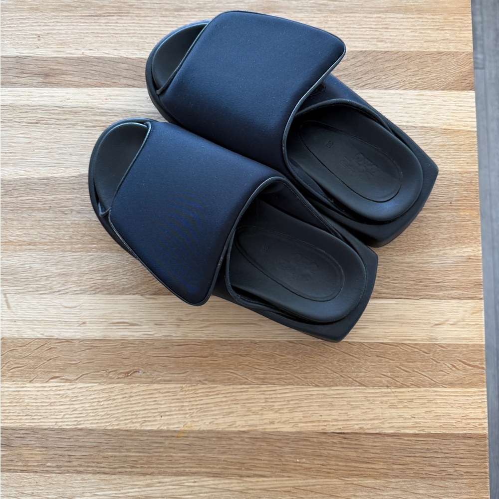 Gia Borghini Padded Slip On Slides